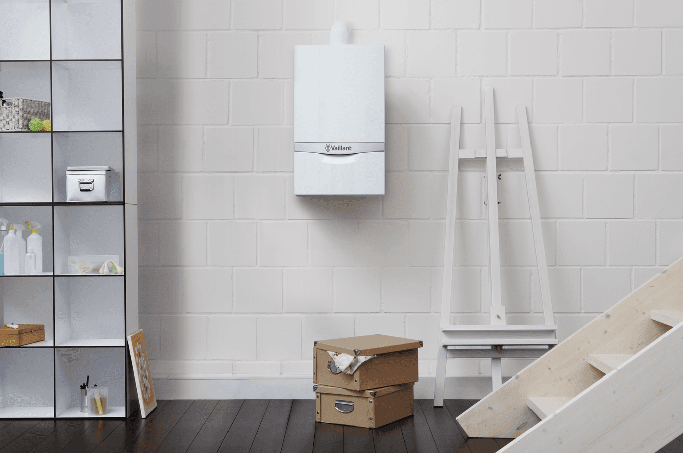 [This image is AI generated] ecoTEC plus 80 - 120 kW scene view