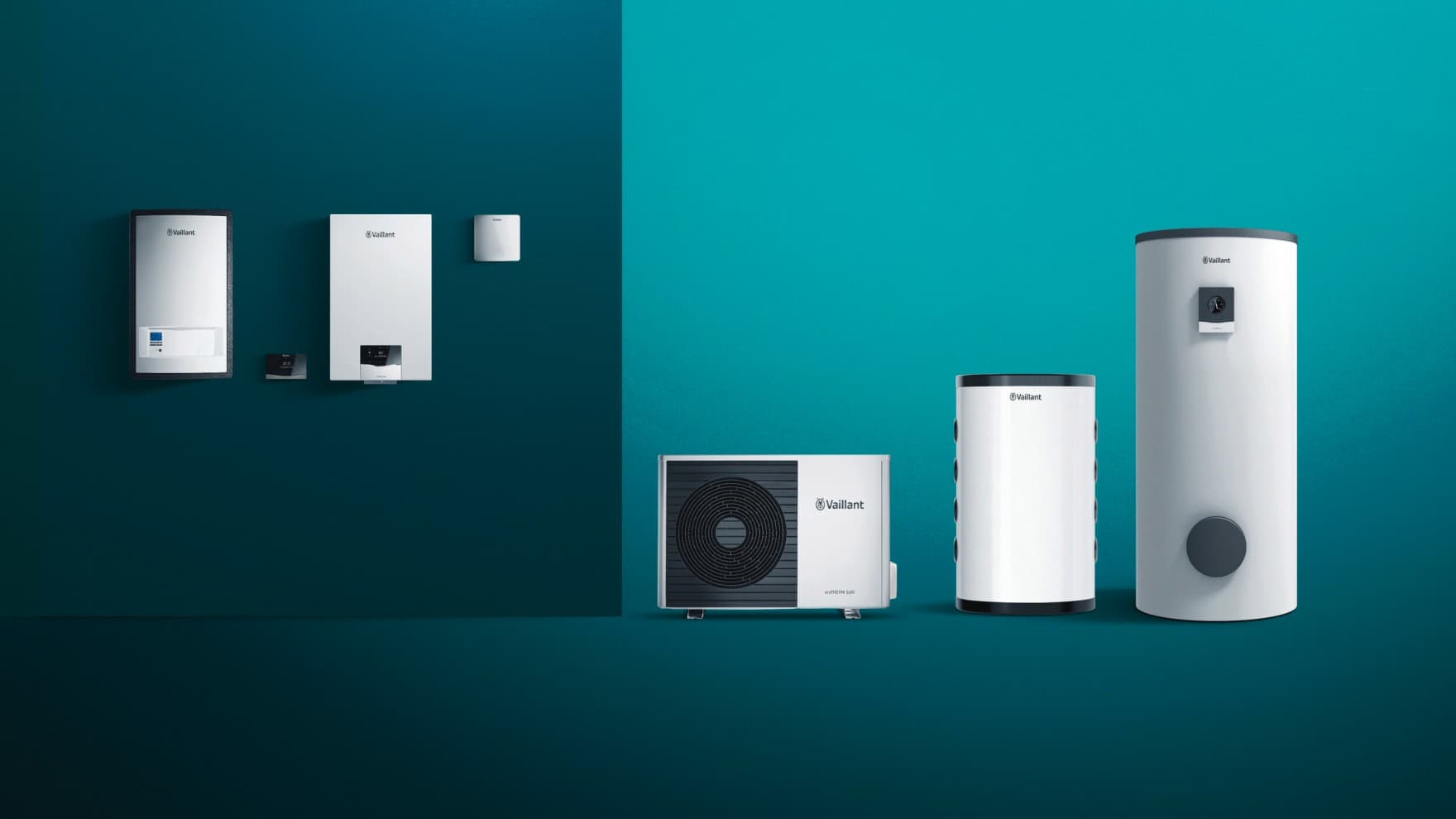 aroTHERM plus; ecoTEC pure e plus; uniSTOR plus; allSTOR; sensoCOMFORT