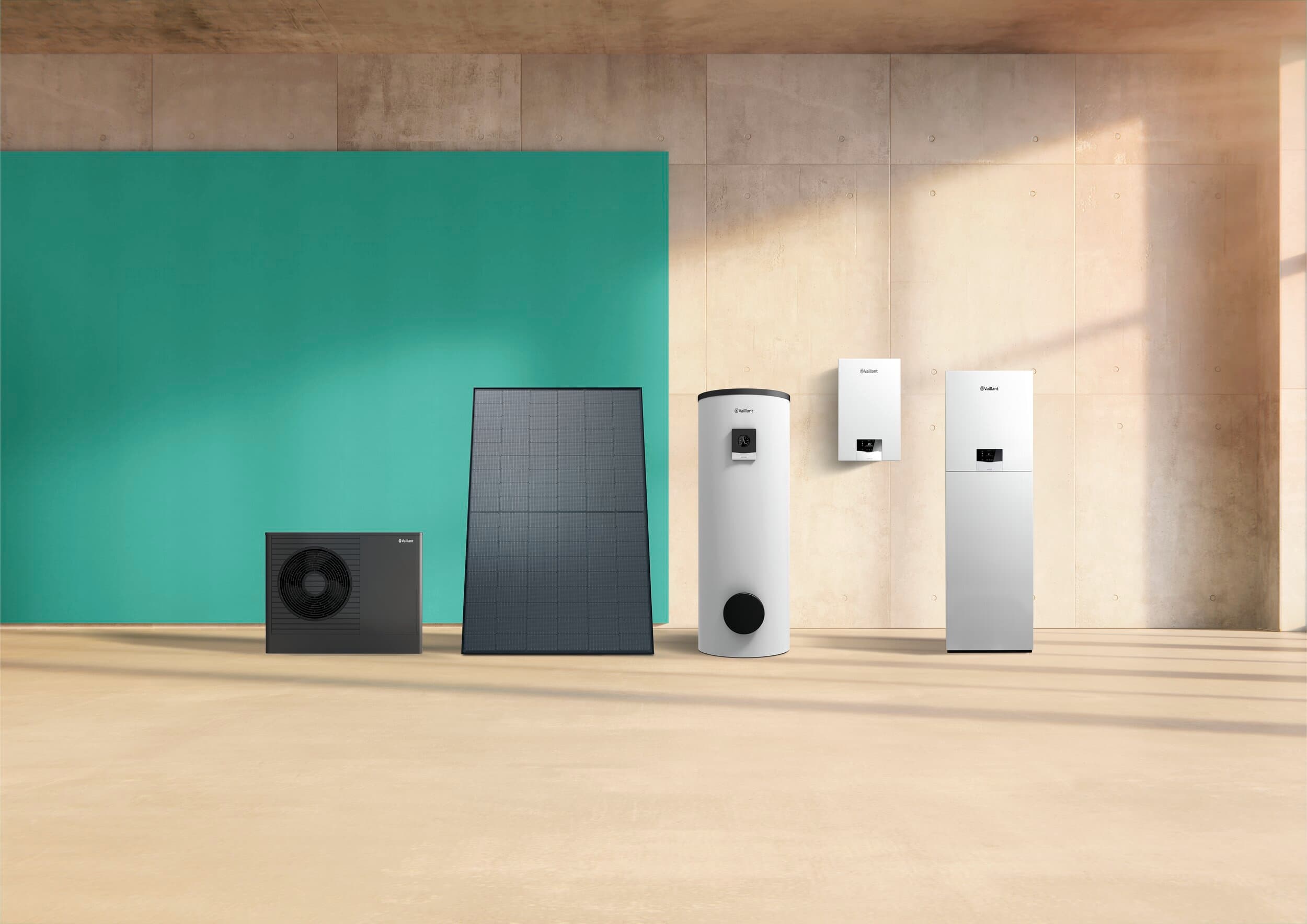 Portfólio de produtos Vaillant