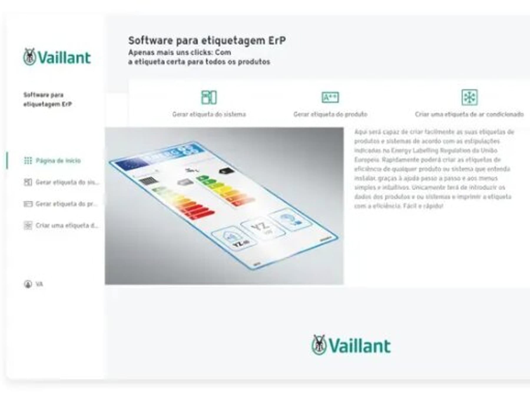 Software para gerar etiquetagem ErP